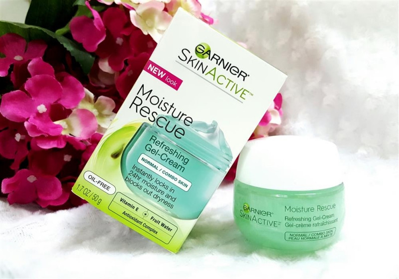 Garnier moisture rescue refreshing gel cream