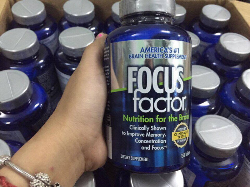 ﻿﻿Focus factor 150 viên thuốc bổ não, tăng cường trí nhớ, giảm stress