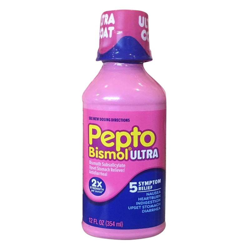 ﻿﻿Thực phẩm chức năng Siro chuyên trị tiêu hóa dạ dày Pepto Bismol 473ml của Mỹ