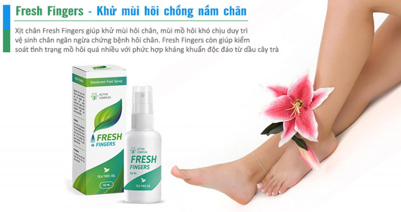 ﻿Nếu chân bạn đang bị nấm chân, ngứa ngáy khó chịu, Freshfinger vô cùng hiệu quả