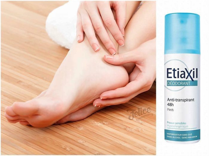 Lotion Etiaxil đặc trị mồ hôi chân được đánh giá là sản phẩm tốt nhất hiện nay