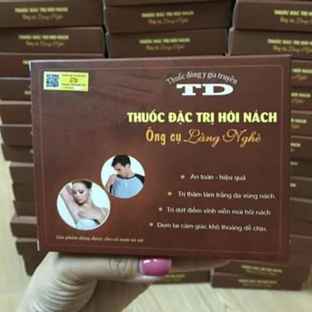 Thuốc đặc trị hôi nách ông cụ Làng Nghè