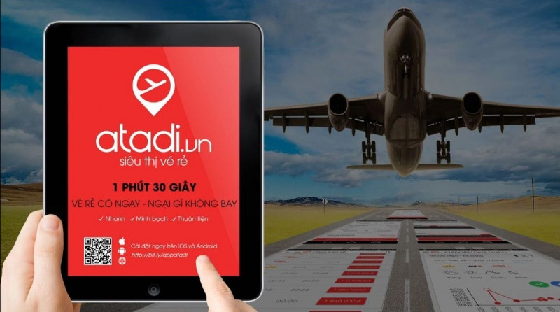 Atadi giúp bạn tìm vé máy bay giá rẻ mỗi ngày