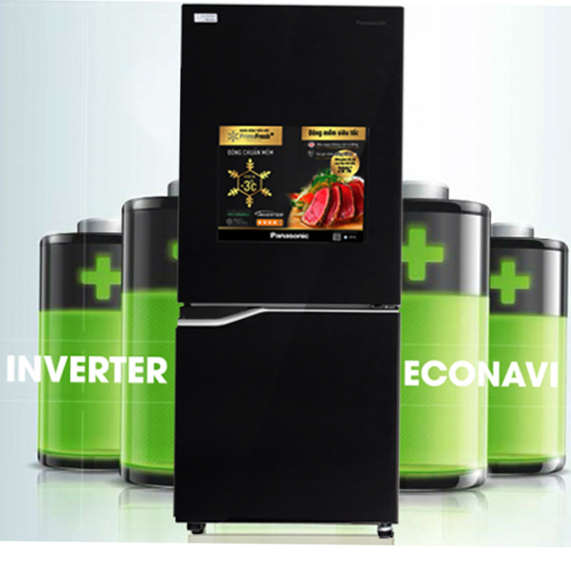 Tủ trang bị công nghệ Inverter, kết hợp cảm biến Econavi giúp gia đình bạn tiết kiệm điện năng hơn