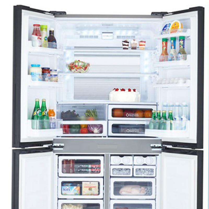 Tủ lạnh Panasonic NR-F681GT-X2 nhận biết lượng thực phẩm được cất trữ qua ánh sáng chiếu sau đó tự động tối ưu hóa hoạt động để tiết kiệm năng lượng