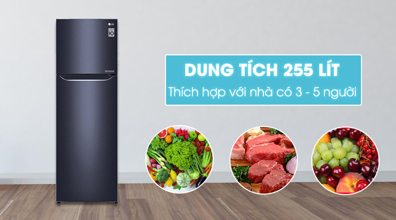 Tủ lạnh LG GN-L255PN 255 lít