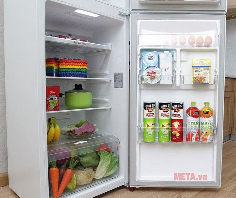 Tủ lạnh LG inverter 315 lít GR-L333BF (Trắng) còn được trang bị hệ thống kháng khuẩn khử mùi giúp tủ lạnh luôn sạch sẽ