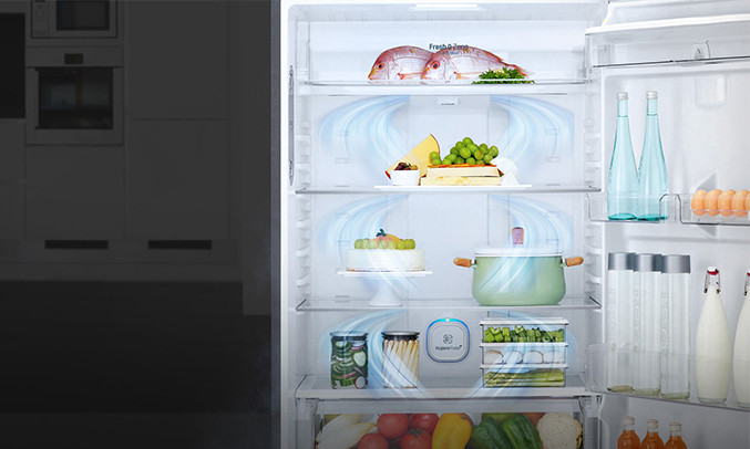Tủ lạnh LG sở hữu công nghệ biến tần Inverter, đây là công nghệ giúp người sử dụng tiết kiệm đến 50% điện năng tiêu thụ