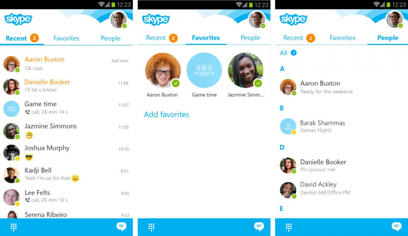 Ứng dụng chat Skype