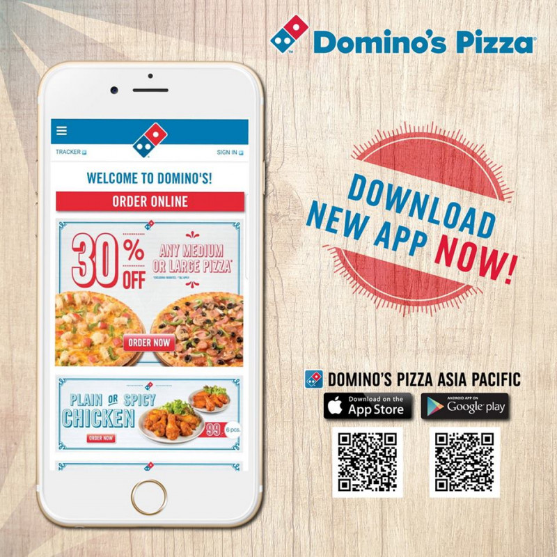 Ứng dụng Domino’s Pizza