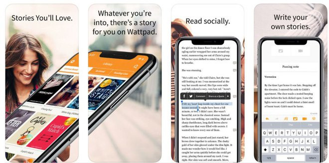 Wattpad đã nổi tiếng từ trước khi có App Store
