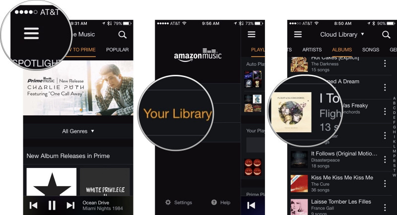 Ứng dụng nghe nhạc Amazon Music