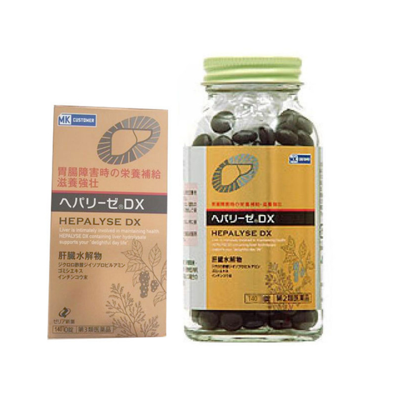 Viên uống thảo dược giải độc gan MK Hepalyse DX Nhật Bản 140 viên: