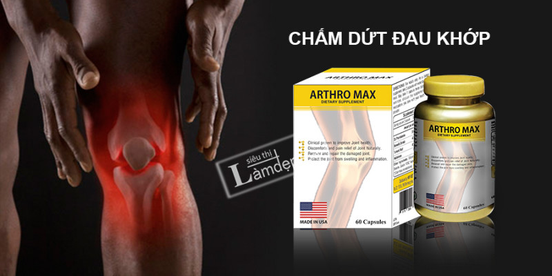 Arthro Max giúp Giúp tăng cường, tái tạo sụn khớp, tăng độ bền và dẻo dai cho khớp, giúp giảm đau xương khớp cấp tính và mãn tính, phòng ngừa và làm chậm quá trình thoái hóa khớp.