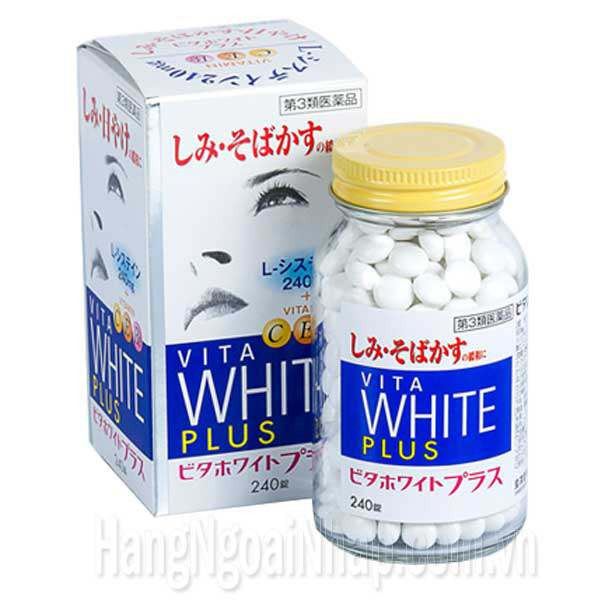Viên Uống Trắng Da Trị Nám Tàn Nhang Vita White Plus:
