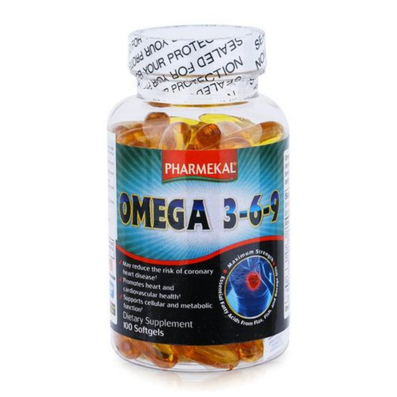 Viên uống dầu cá Pharmekal Omega 3-6-9 với công dụng bồi bổ mắt sáng, bảo vệ trái tim khoẻ mạnh. Nó còn có tác dụng chống oxy hoá cao, giúp duy trì trí nhớ, ổn định tâm lý, tăng cường miễn dịch.