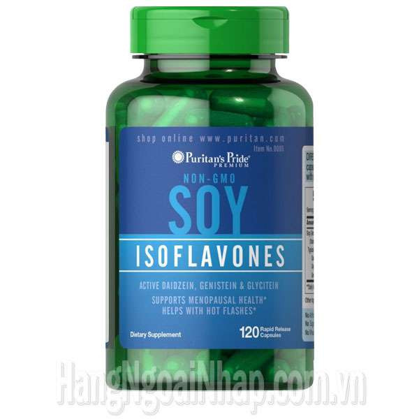 Viên Uống Mầm Đậu Nành Non Gmo Soy Isoflavones 120 Viên Của Mỹ