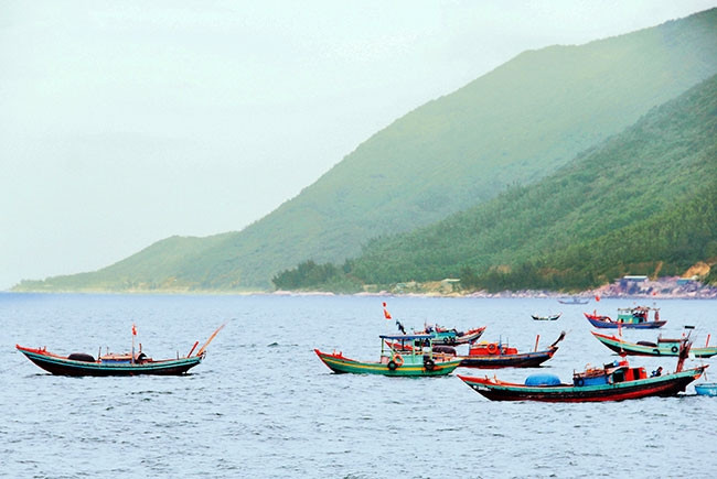 Một góc nhìn của vùng biển Thiên Cầm