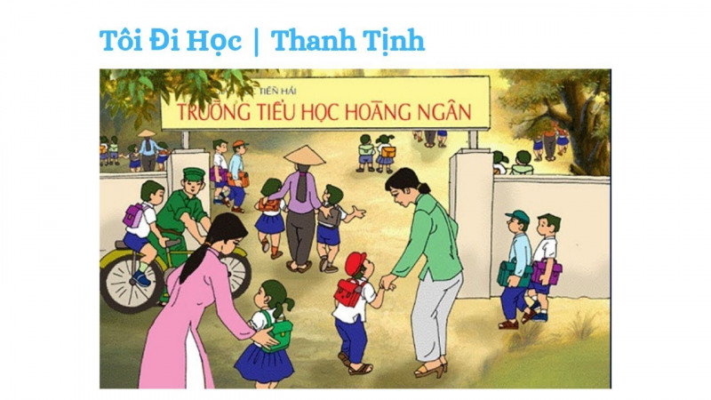 Tôi đi học - bài 4