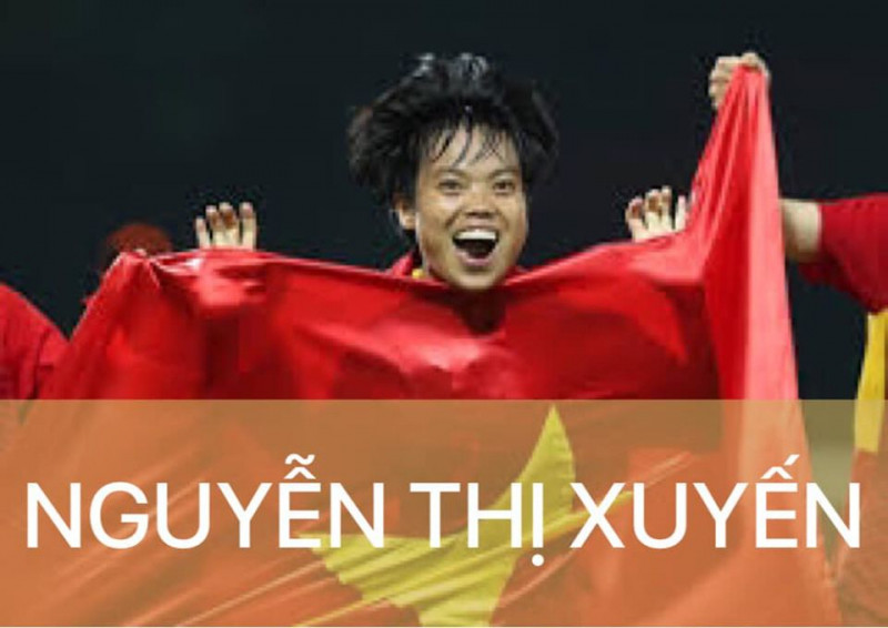 Nữ cầu thủ Nguyễn Thị Xuyến