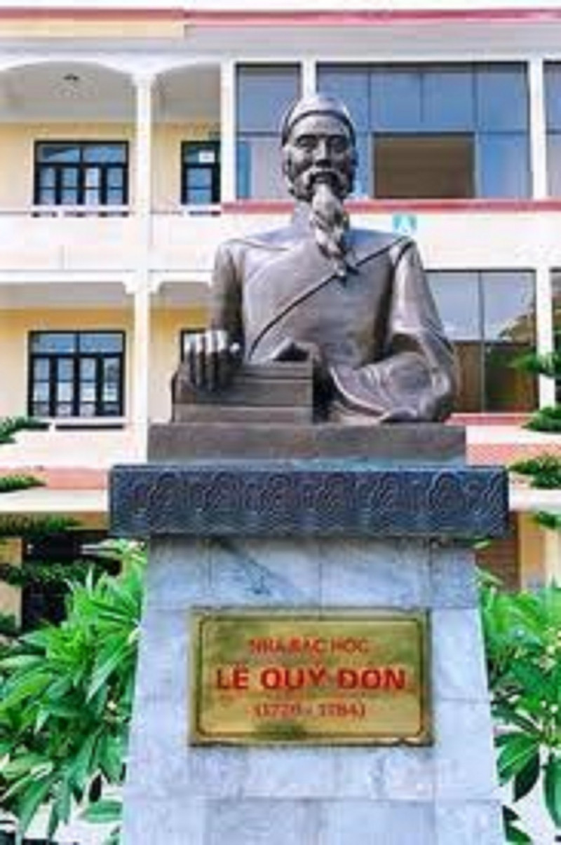 Ảnh chân dung nhà sử học Lê Quí Đôn