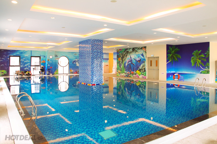 Bể bơi Bốn mùa Green Pool – Giá vé: 100.000 VND/buổi