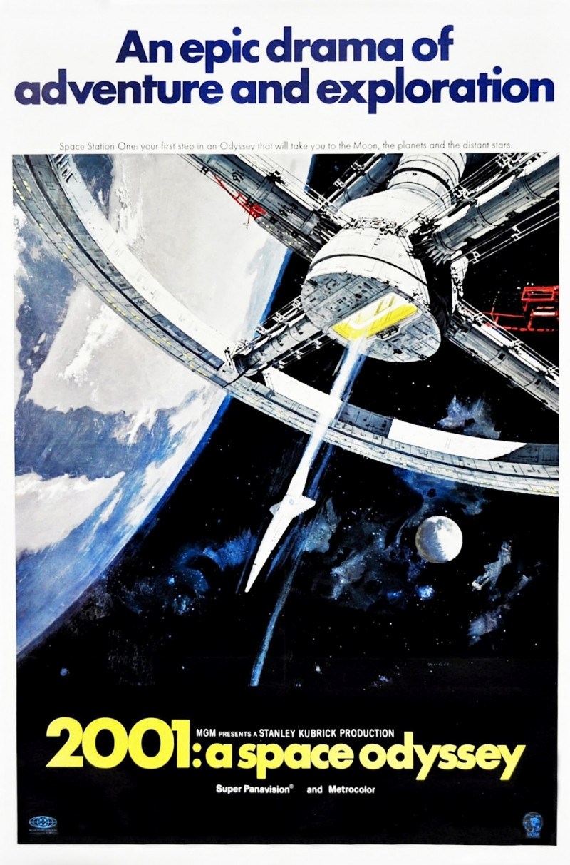Poster 2001: A Space Odyssey năm 1968