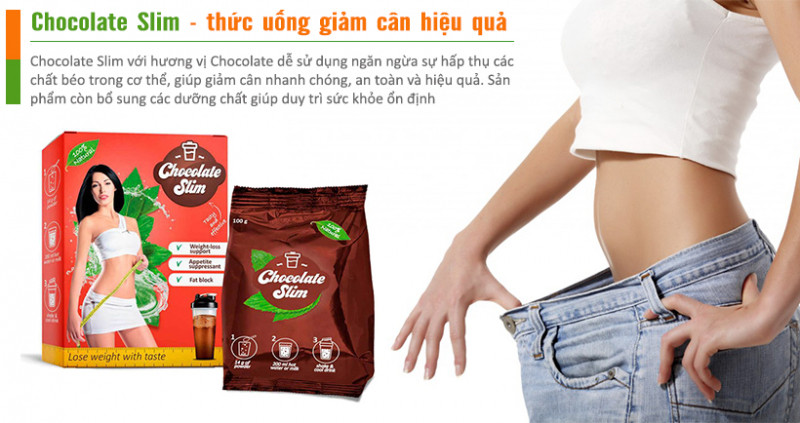 Chocolate Slim thức uống giảm cân kiểm soát cân nặng của Nga