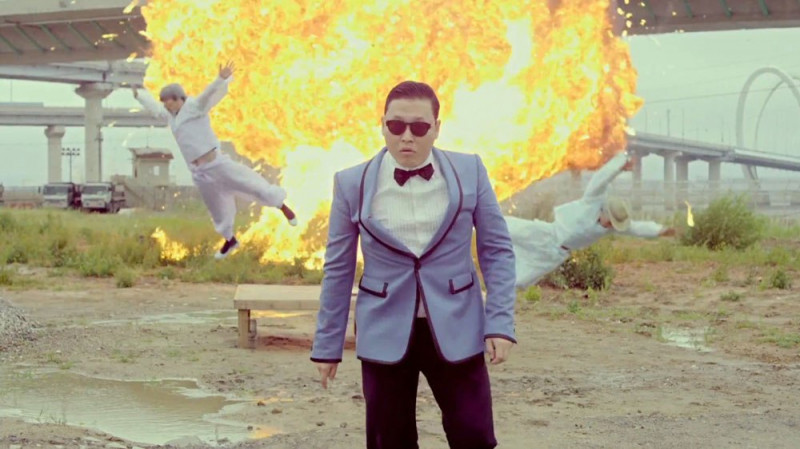 Psy trong mv Gangnam Style