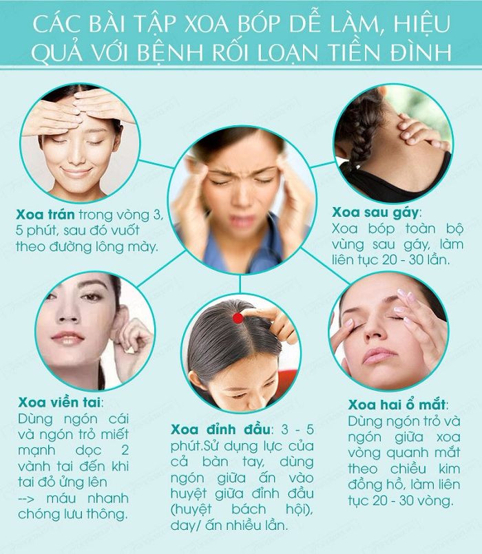 Những bài tập đơn giản giúp cải thiện tình trạng bệnh rối loạn tiền đình