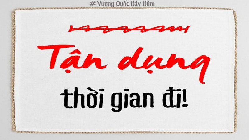 Phải nhắc nhở mình quý trọng từng giây để giải đề