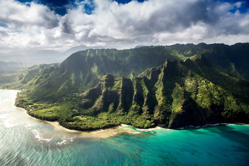 Biển Na Pali của Hawaii