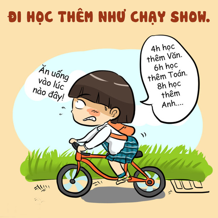 Lí do đi học muộn của bạn là gì?