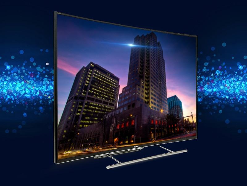 Smart tivi curved Sony KD 55S8500C 55 inch với thiết kế màn hình cong cùng viền màn hình nhỏ, đầy ấn tượng và cuốn hút