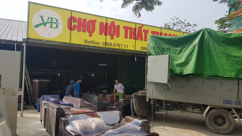 Chợ nội thất thanh lý Việt Ba