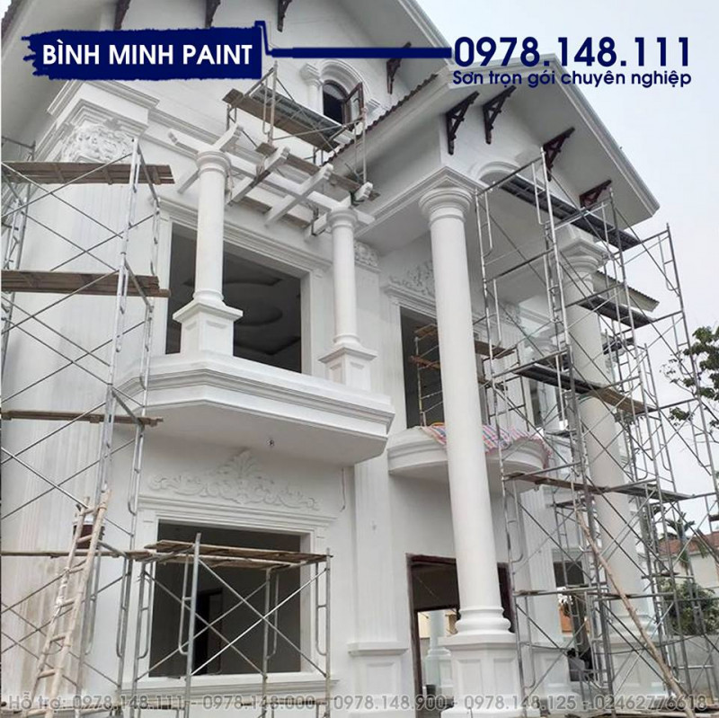 Sơn Nhà Đẹp Bình Minh Hà Nội