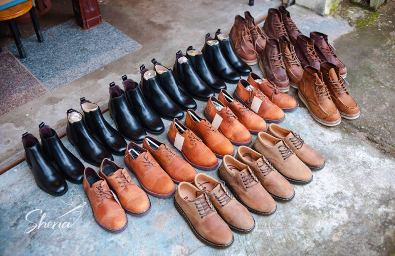 Giày da cực chất được thiết kế và sản xuất bởi Shena Leather