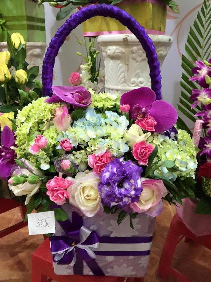 Mẫu hoa bắt mắt tại shop hoa tươi Hà Tĩnh