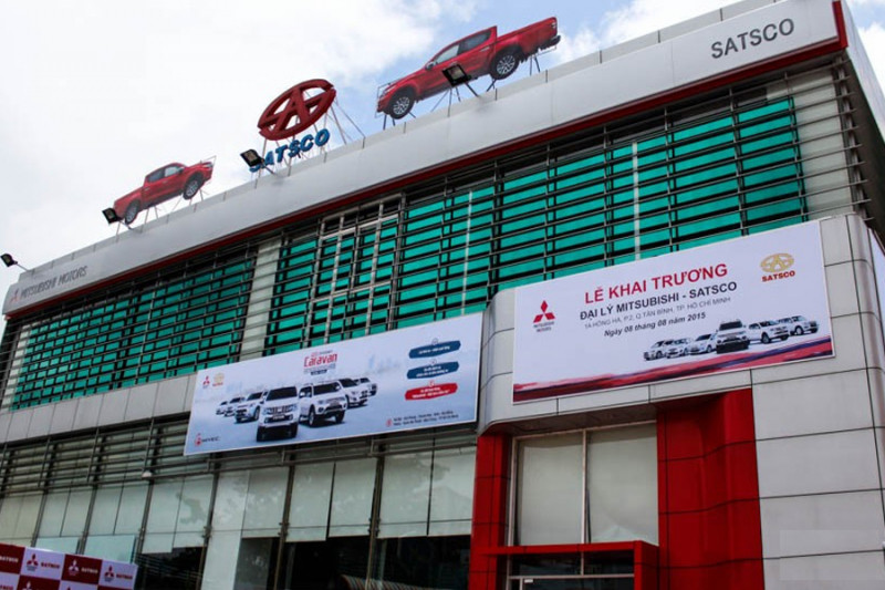 Mặt tiền Showroom SATSCO