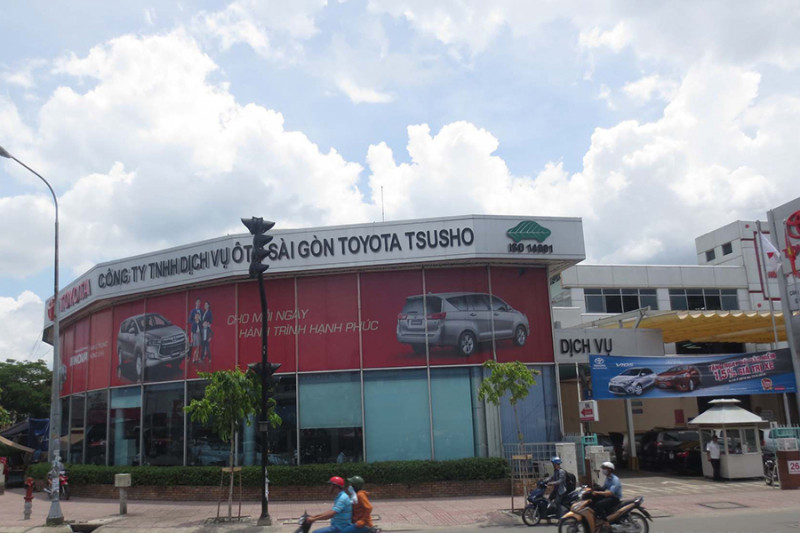 Tổng quan Showroom Toyota Hùng Vương