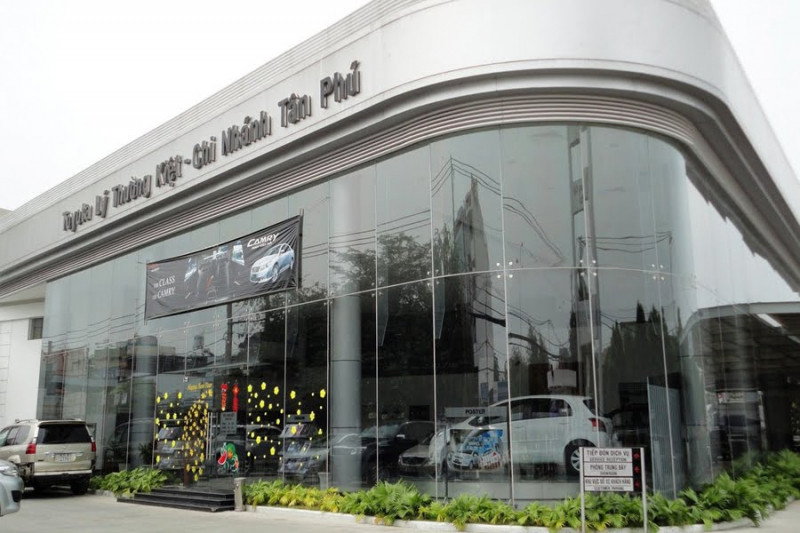 Showroom Toyota Lý Thường Kiệt chi nhánh Tân Phú