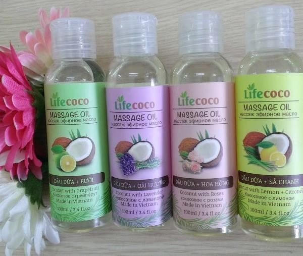 Dầu dừa massage Lifecoco