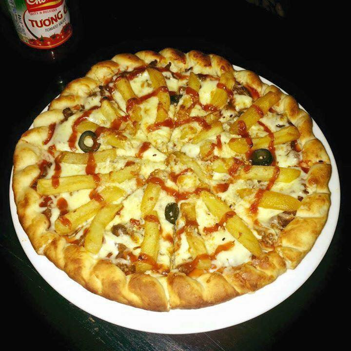 Pizza của Hoa Ori được chế biến theo chuẩn công thức pizza Ý.