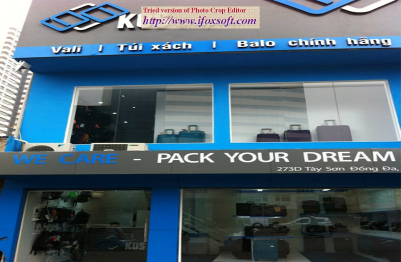 KOS shop - địa chỉ mua sắm sang trọng, đẳng cấp.