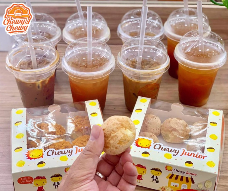 Chewy Chewy - một trong những địa chỉ bán bánh su kem ngon nhất tại Đồng Nai