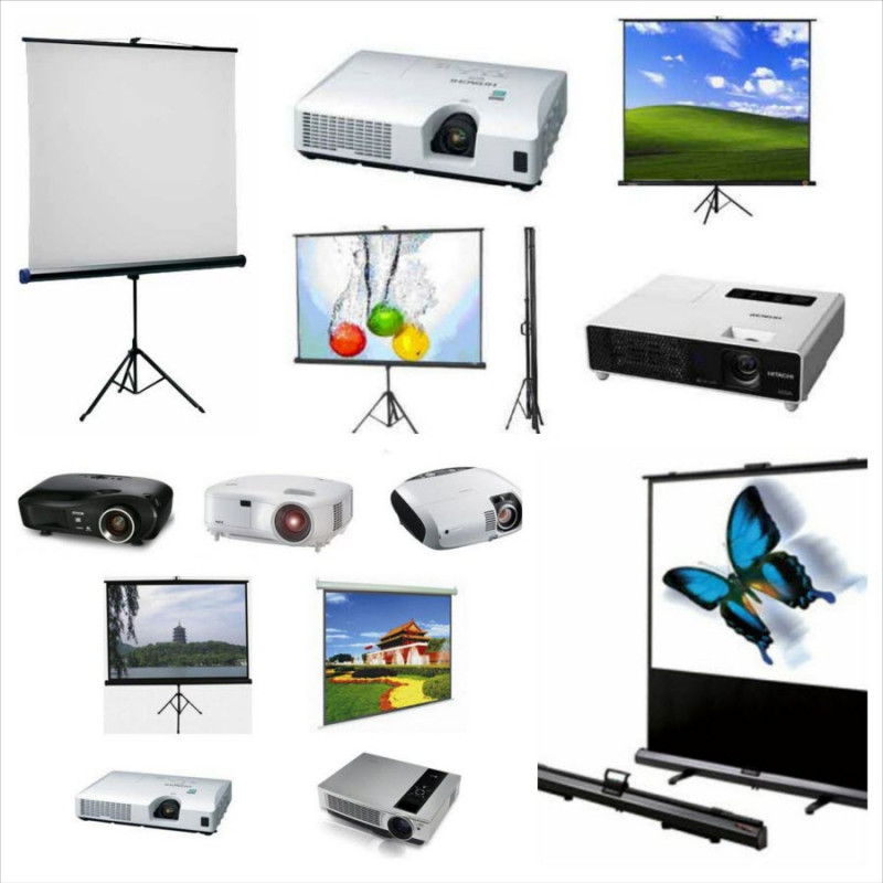 Thuê máy chiếu mới cường độ sáng cao với các mã máy chiếu Sony, Panasonic, Optoma, Viewsonic, Epson, BenQ, Infocus, Hitachi...