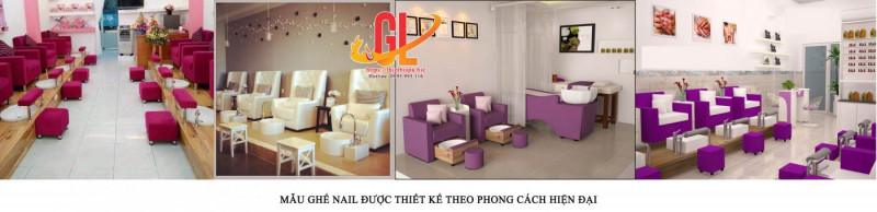 cung cấp các loại ghế nail, đảm bảo chất lượng và bảo hành 2 năm tùy theo sản phẩm khách hàng mua