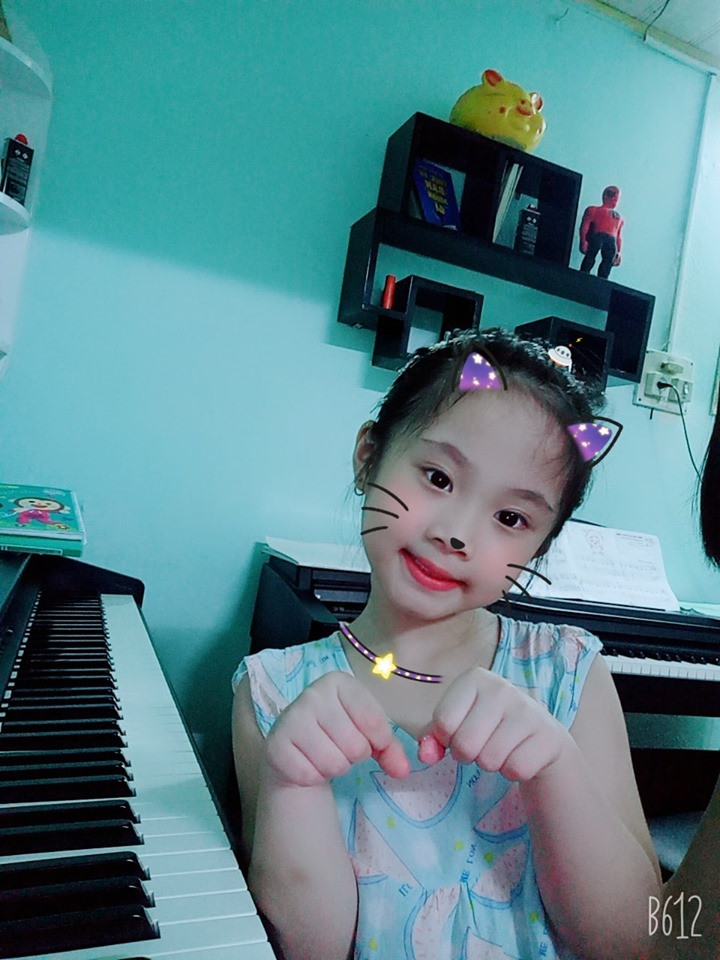 Học viên nhí của lớp piano Phượng Lê