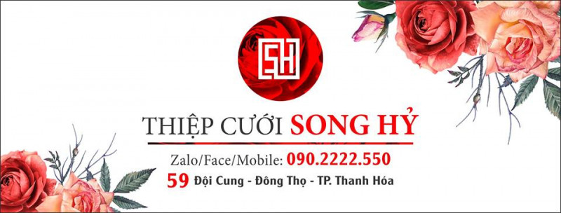 Thiệp cưới Song Hỷ