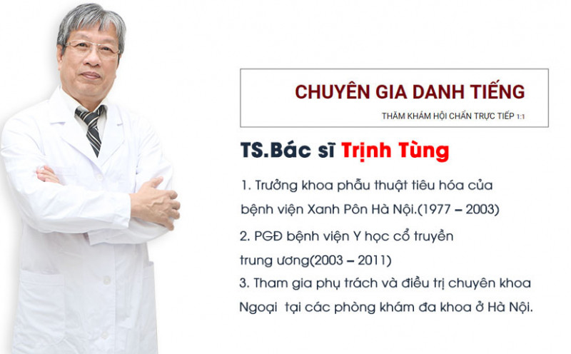 Phòng khám tư nhân của tiến sĩ, bác sĩ Trịnh Tùng